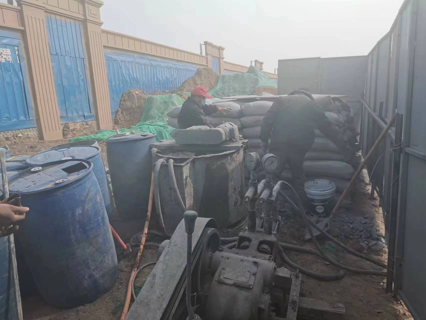 拖市镇房屋下沉注浆